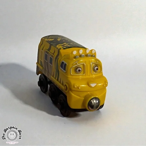 Chuggington Wooden Railway Mtambo Safari Engine RC2 Magnetic Ends 2009–2011 - Picture 2 of 6